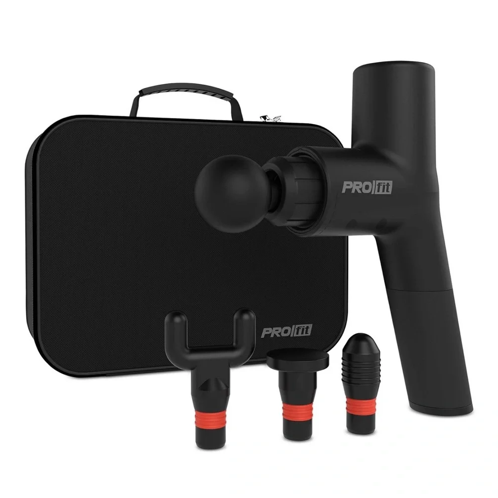 PROfit Percussion Massage Gun Rechargeable Deep Tissue Massager new box - Picture 2 of 11